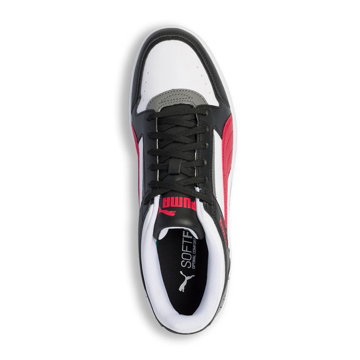 Sneakers bianche con logo a contrasto Puma Rebound Joy Low - Image 8
