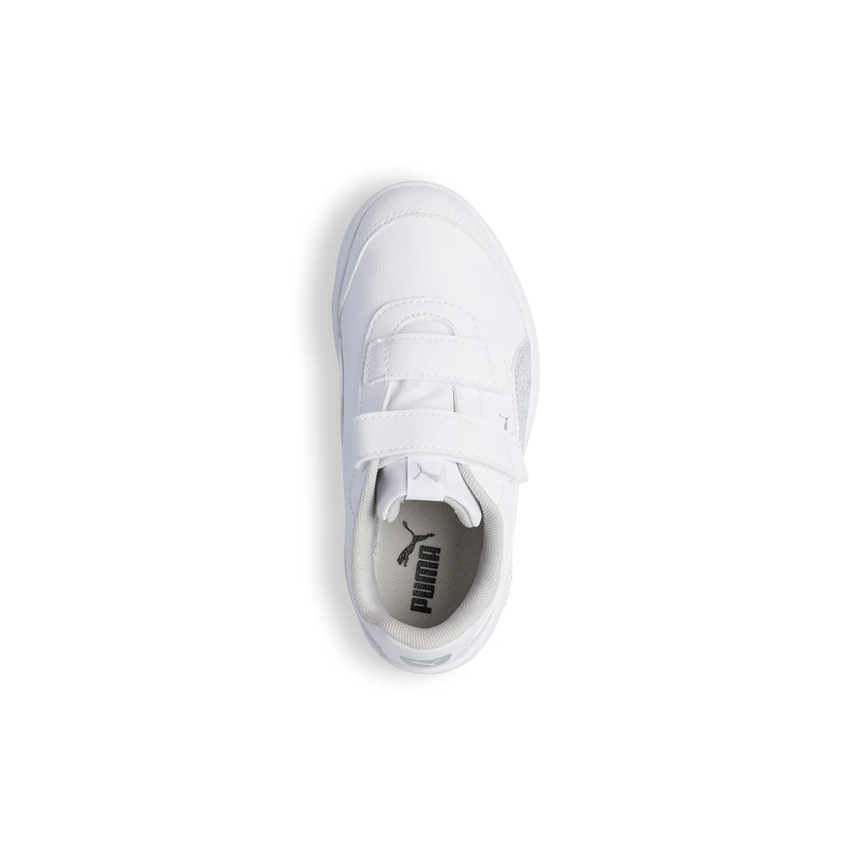 Sneakers bianche con logo glitterato Puma Stepfleex 2 SL VE Glitz FS V PS - Image 5
