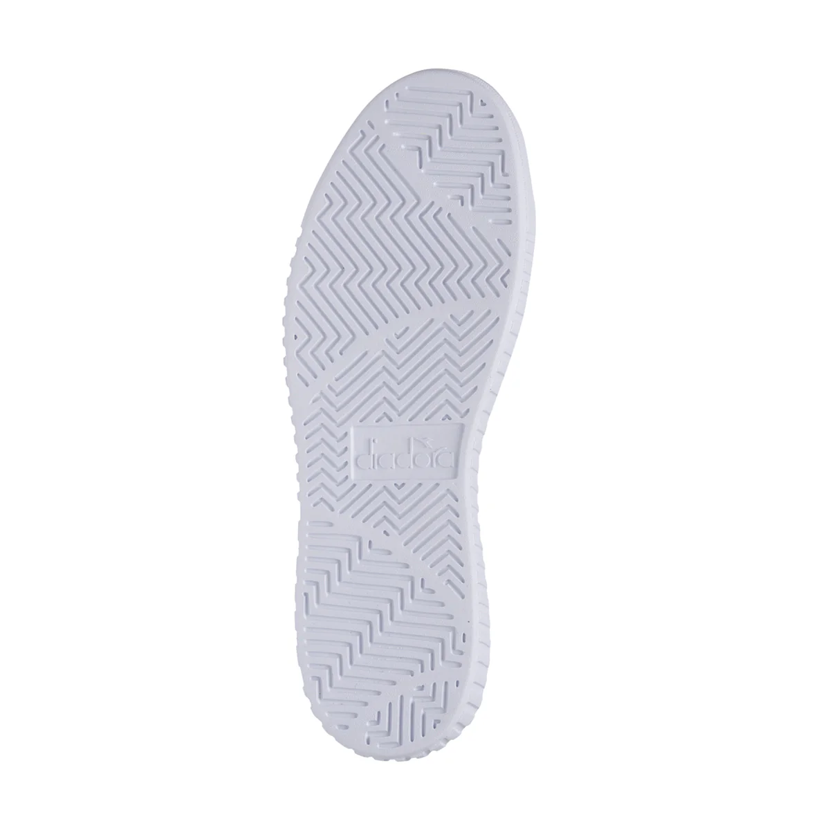 Sneakers bianche con logo oro effetto laminato Diadora Game Step Gs - Image 4