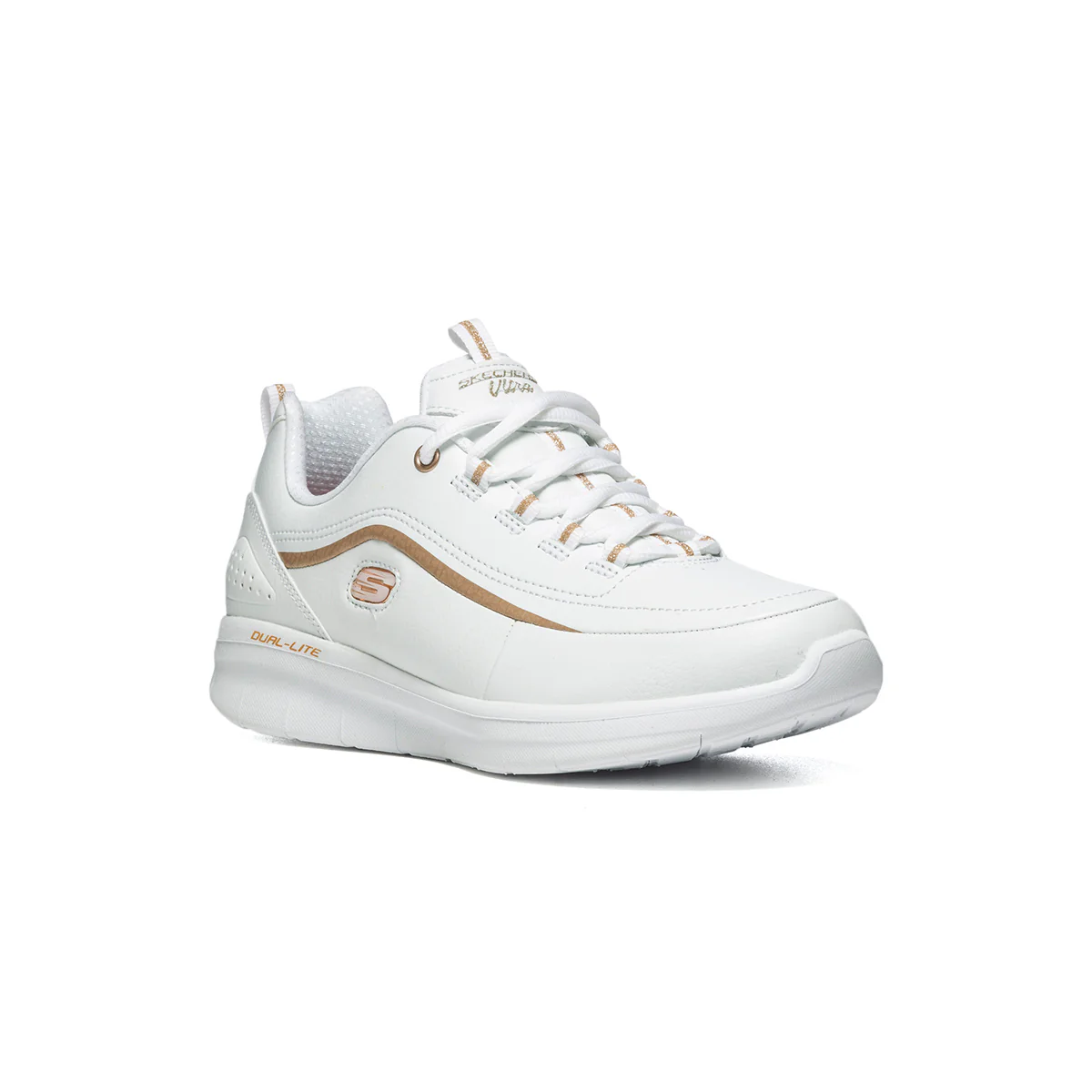 Sneakers bianche con sottopiede Memory Foam Skechers Synergy 2.0 - Image 2