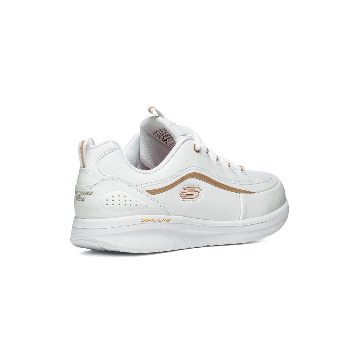 Sneakers bianche con sottopiede Memory Foam Skechers Synergy 2.0 - Image 3