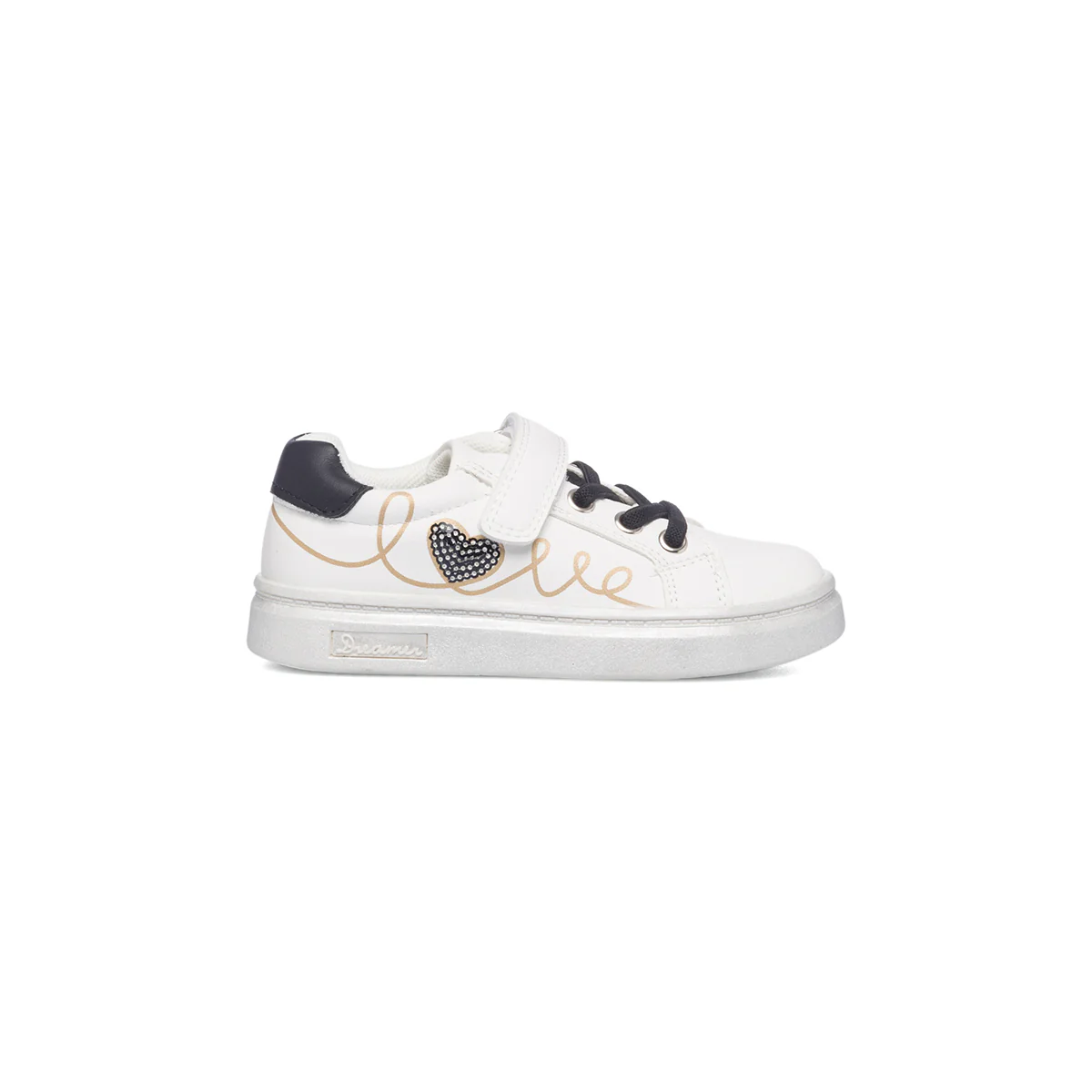 Sneakers bianche con stampa "LOVE" Le scarpe di Alice