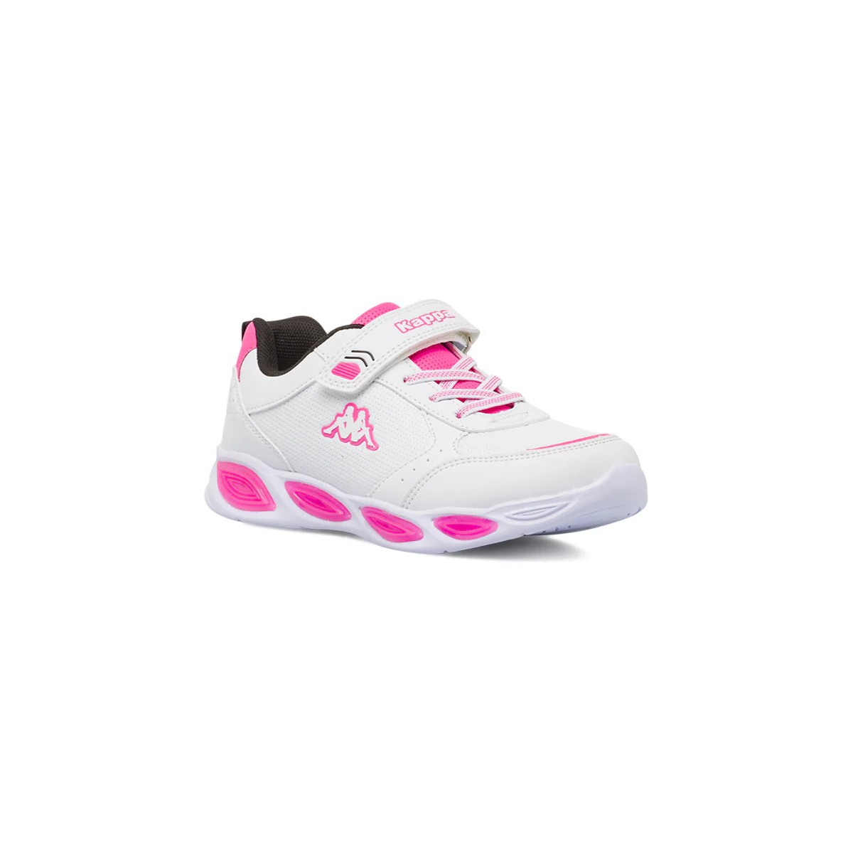 Sneakers bianche con strappo e luci da Ragazza Kappa - Image 2