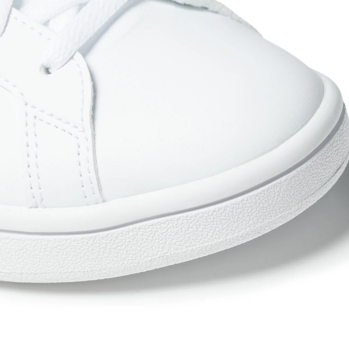 Sneakers bianche con strisce a contrasto adidas Grand Court Base - Image 5