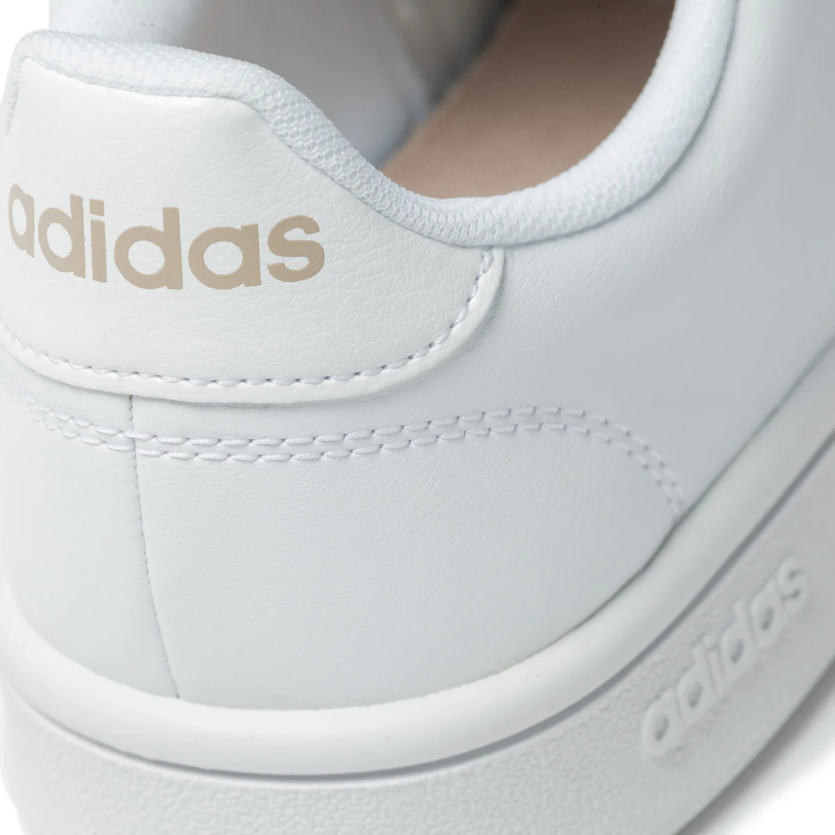 Sneakers bianche con strisce a contrasto adidas Grand Court Base - Image 7