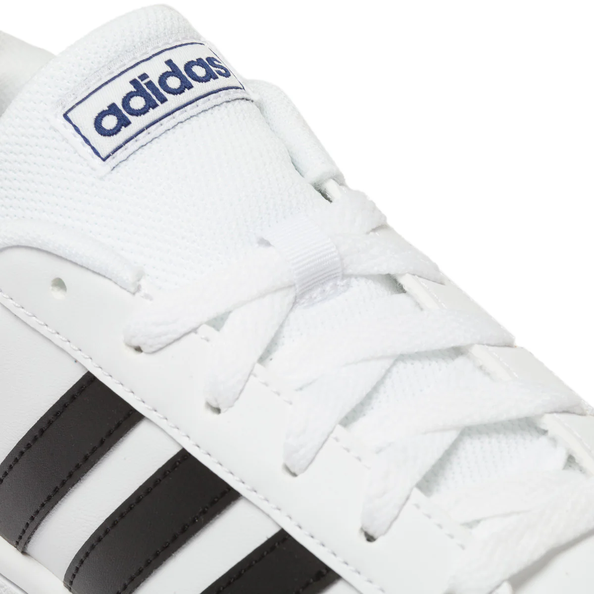 Sneakers bianche con strisce a contrasto adidas Grand Court - Image 7