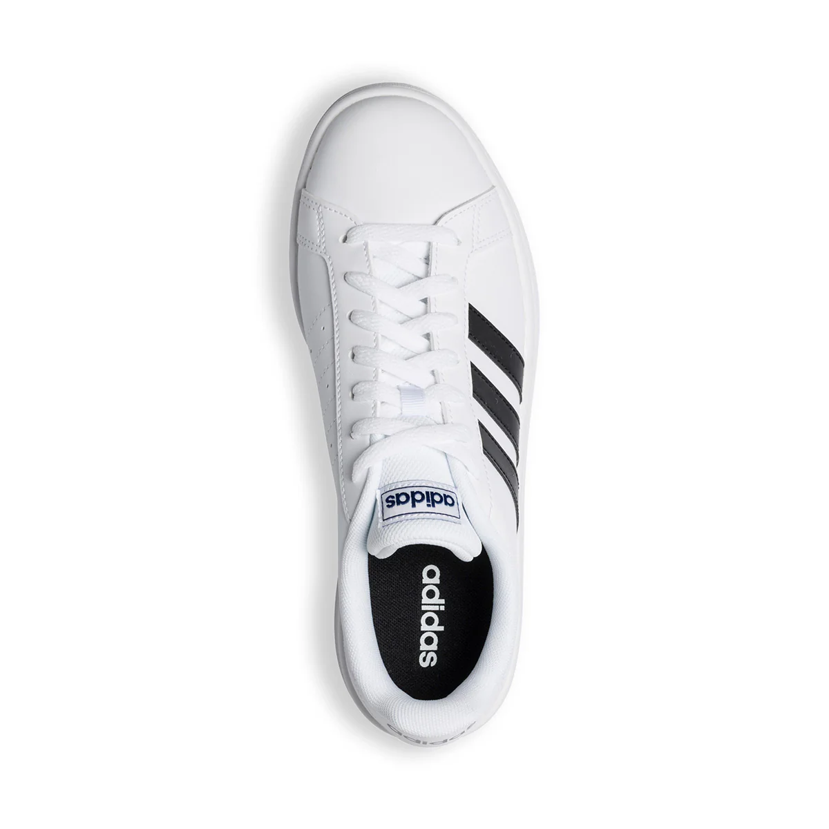 Sneakers bianche con strisce a contrasto adidas Grand Court - Image 9