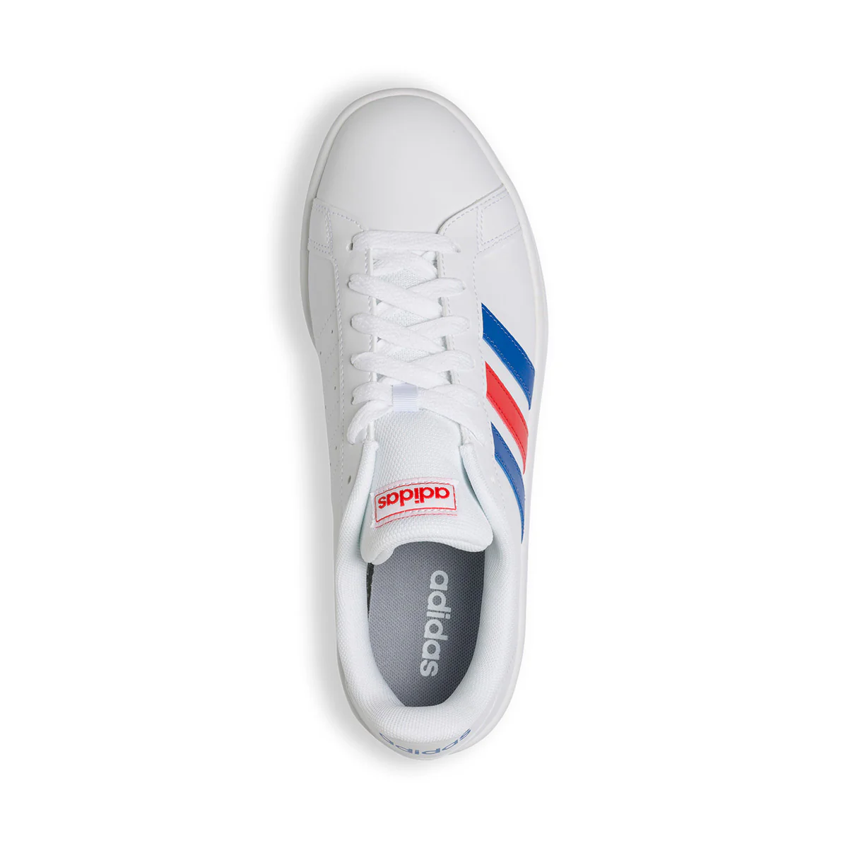 Sneakers bianche con strisce a contrasto adidas Grand Court - Image 9