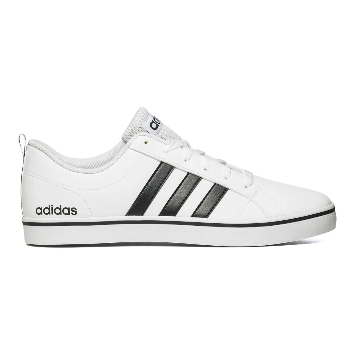 Sneakers bianche con strisce a contrasto adidas Vs Pace