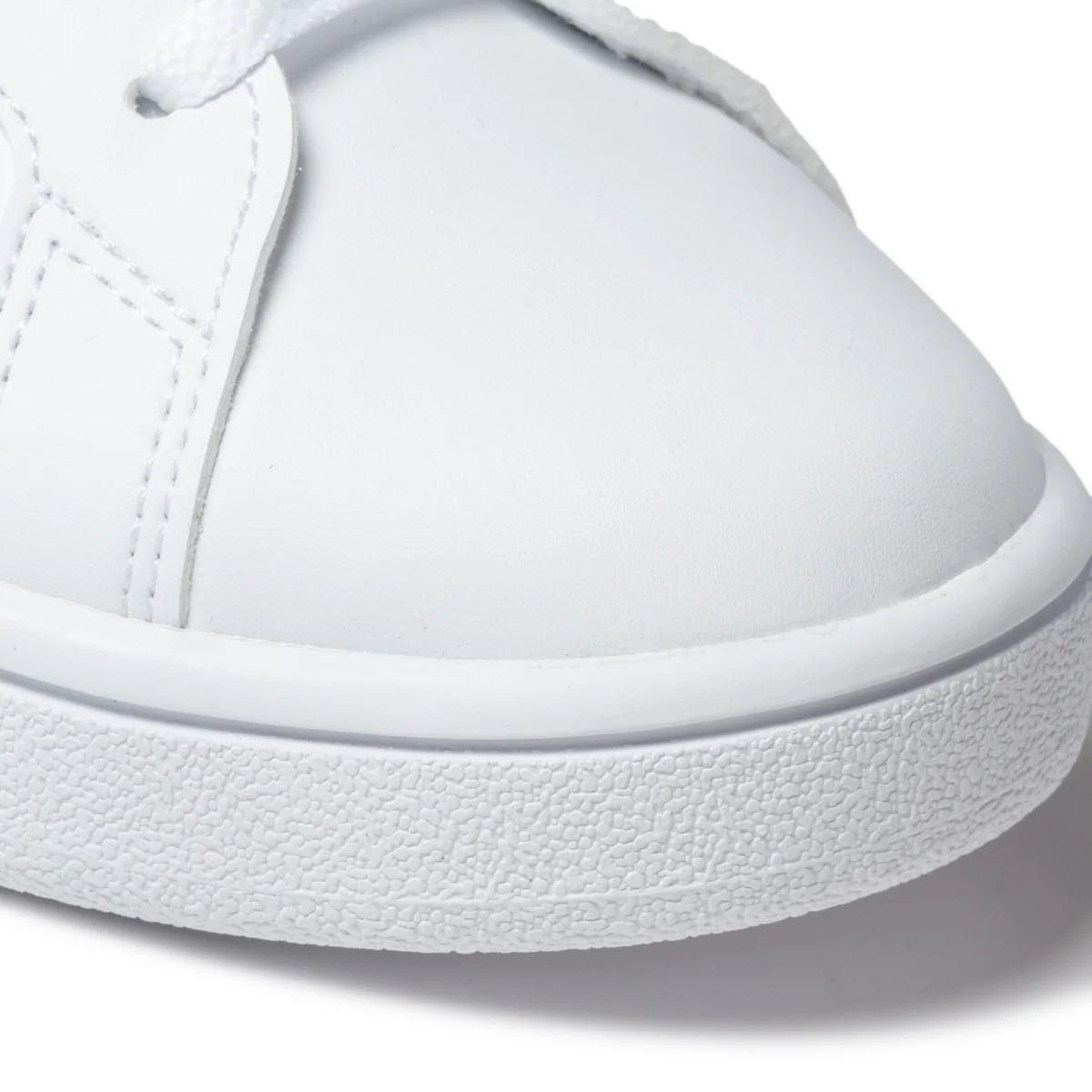 Sneakers bianche con strisce rosa a contrasto adidas Grand Court Base - Image 5