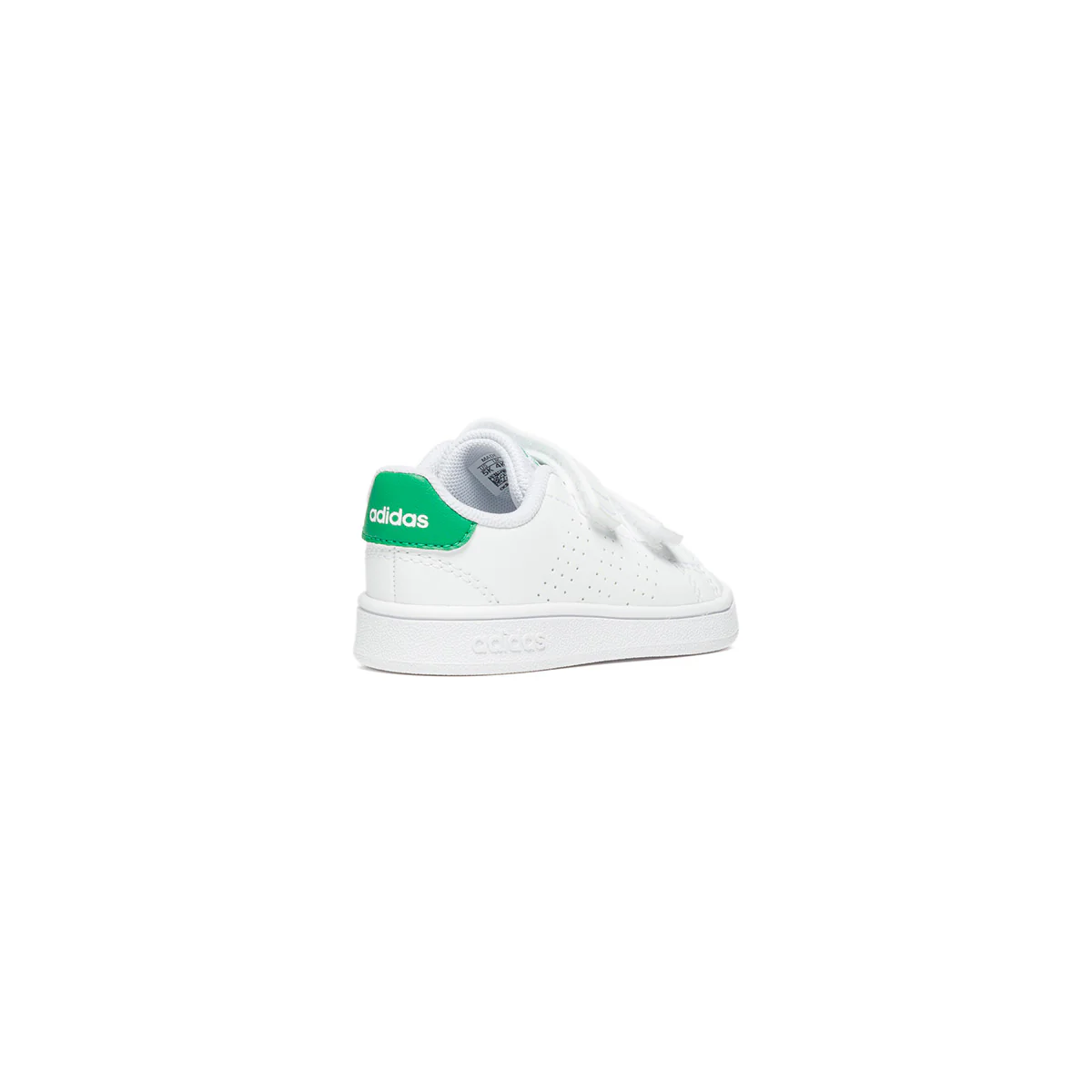 Sneakers bianche con strisce traforate adidas Advantage I - Image 3
