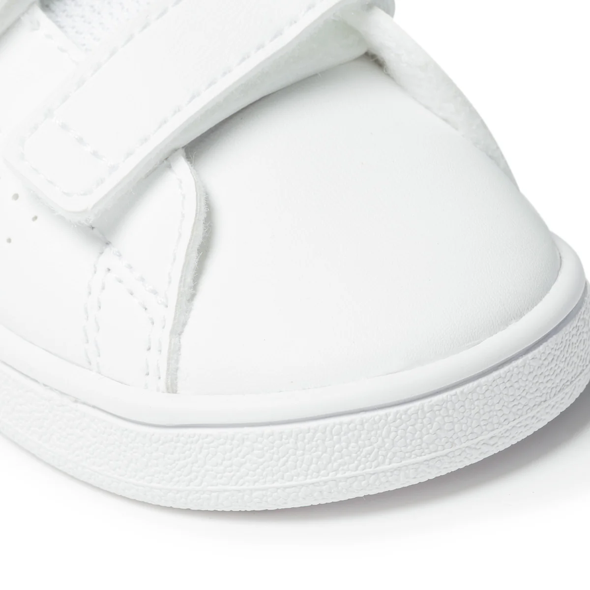 Sneakers bianche con strisce traforate adidas Advantage I - Image 5