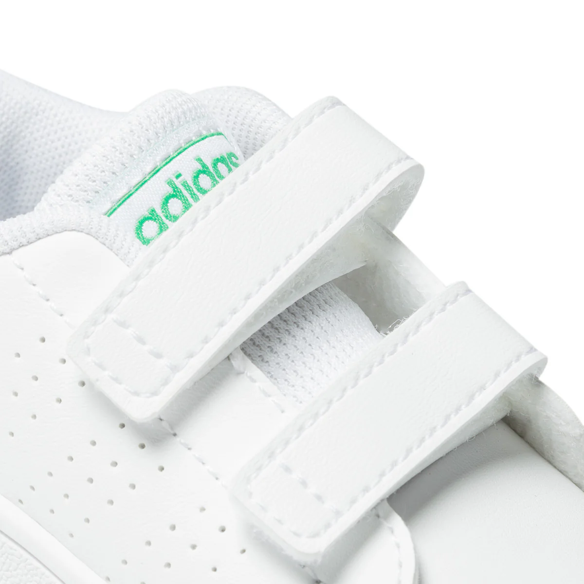 Sneakers bianche con strisce traforate adidas Advantage I - Image 6