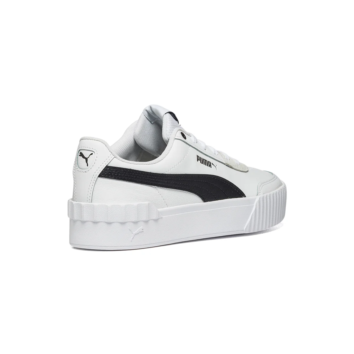 Sneakers bianche con striscia laterale a contrasto Puma Carina Lift - Image 3