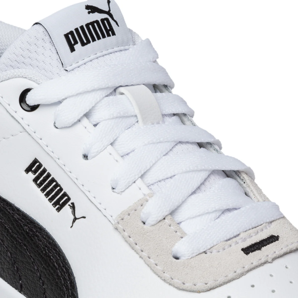Sneakers bianche con striscia laterale a contrasto Puma Carina Lift - Image 7