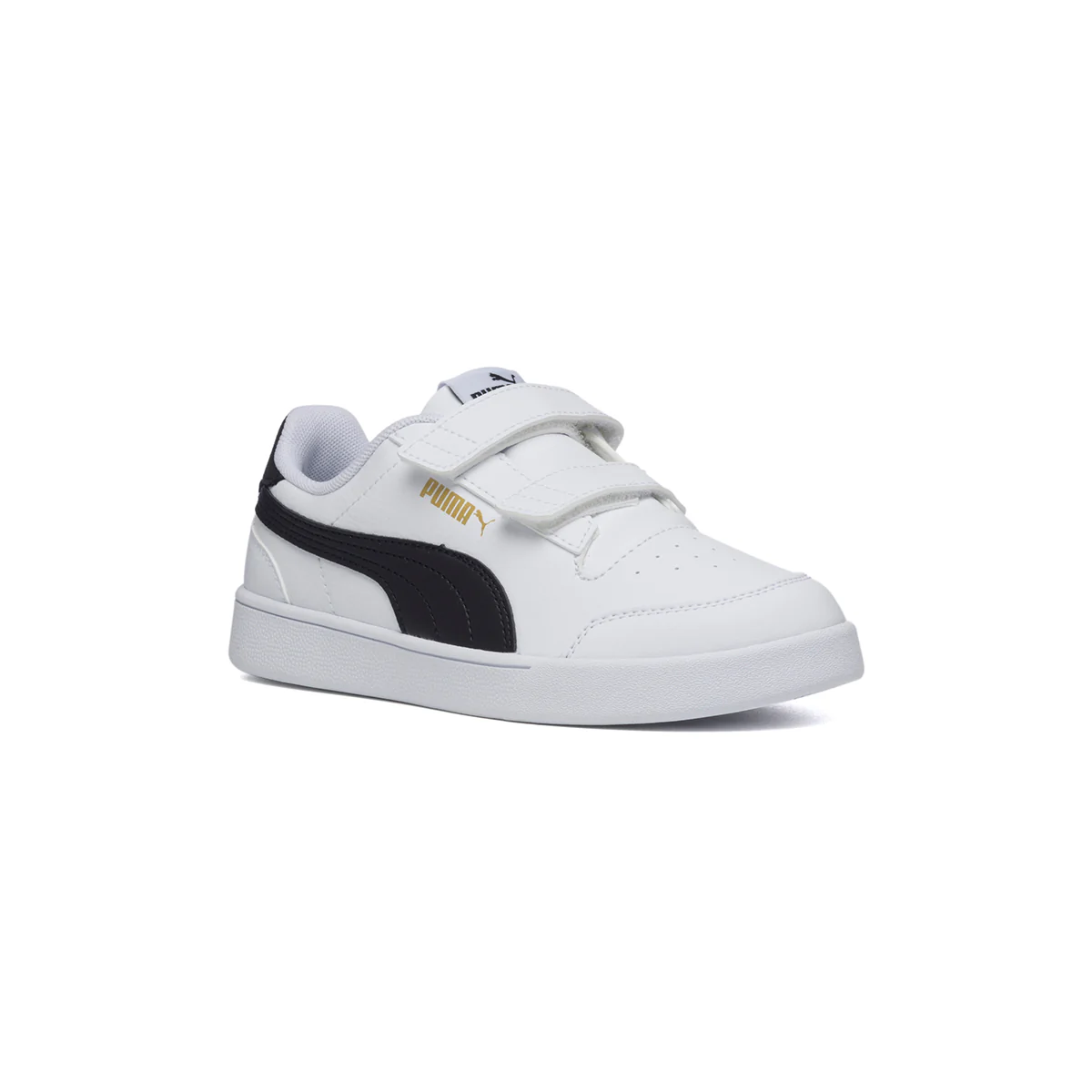 Sneakers bianche con striscia laterale a contrasto Puma Shuffle V Ps - Image 2
