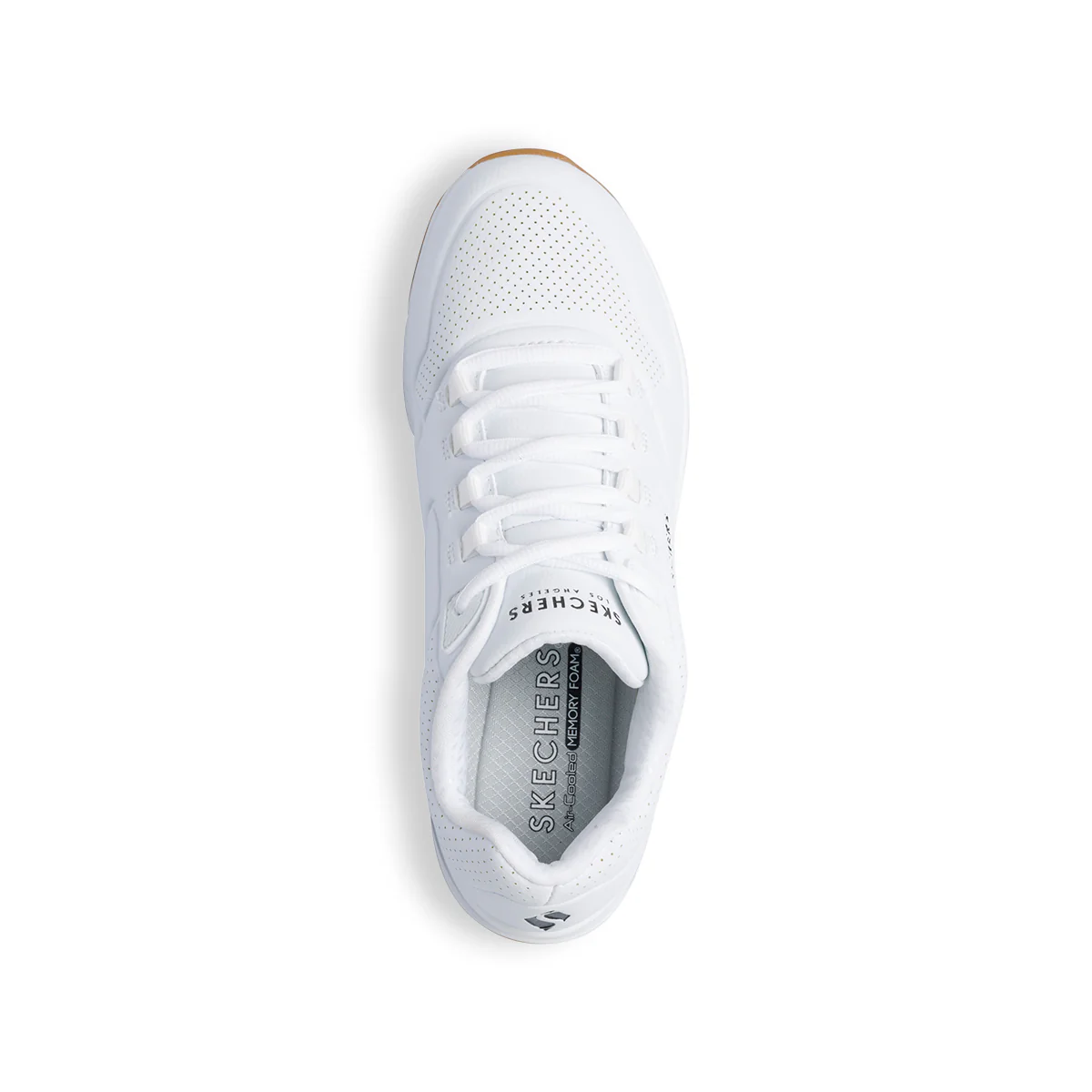 Sneakers bianche con suola ad aria Skechers Uno 2 - Image 5