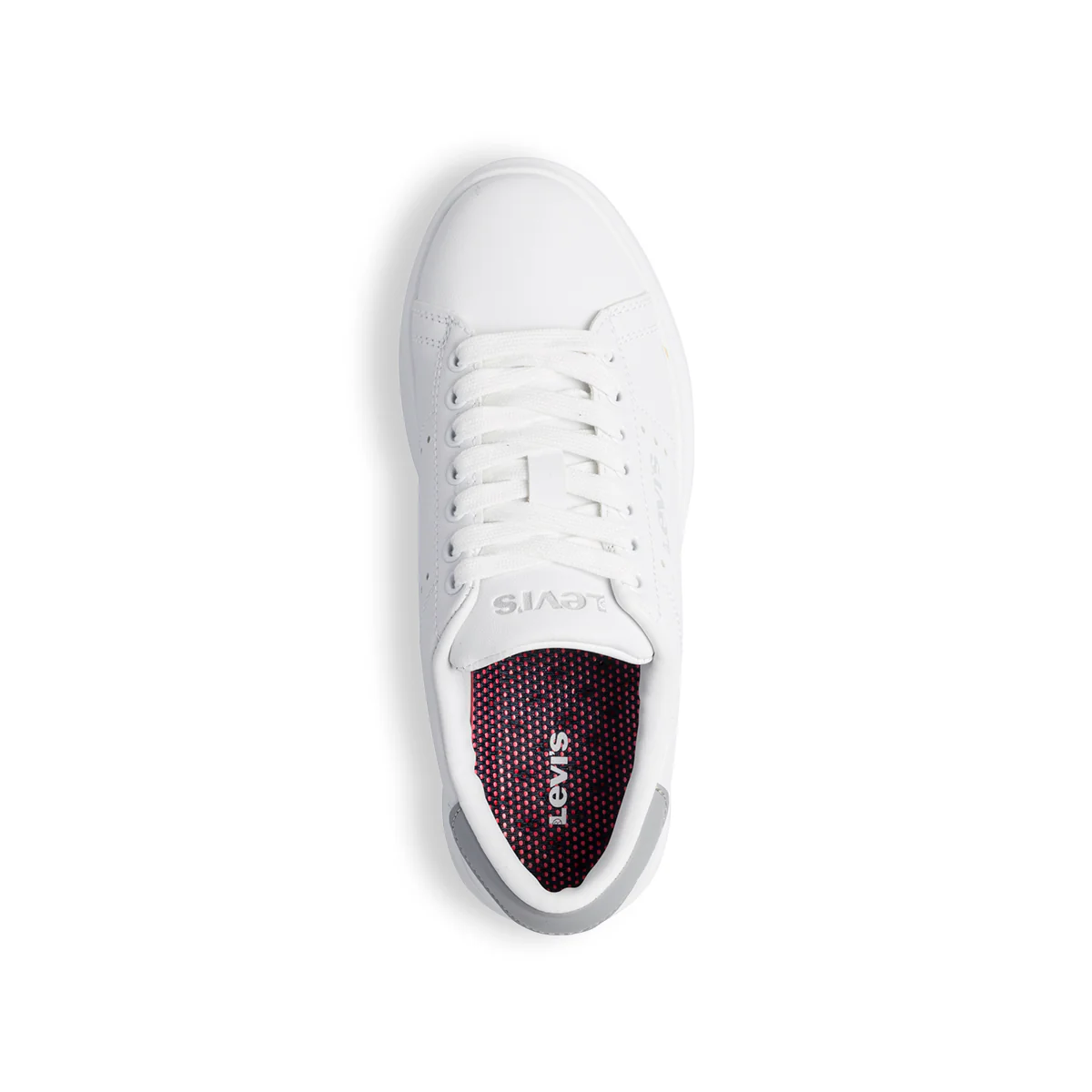 Sneakers bianche con suola alta Levi's Ellis Max - Image 5