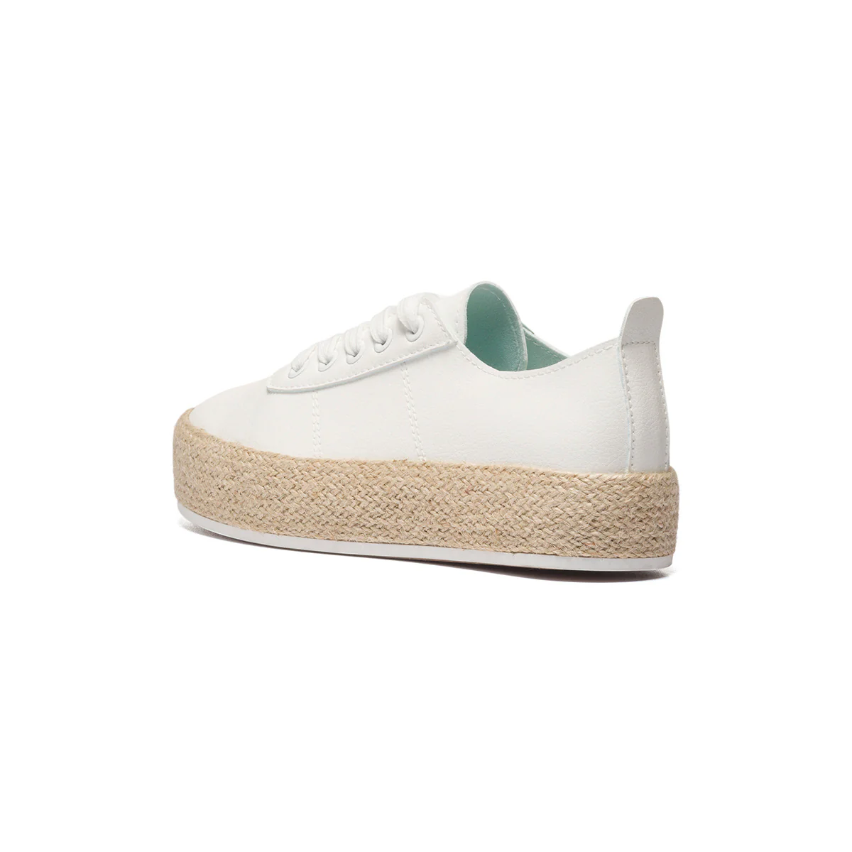 Sneakers bianche con suola in corda Lora Ferres - Image 3