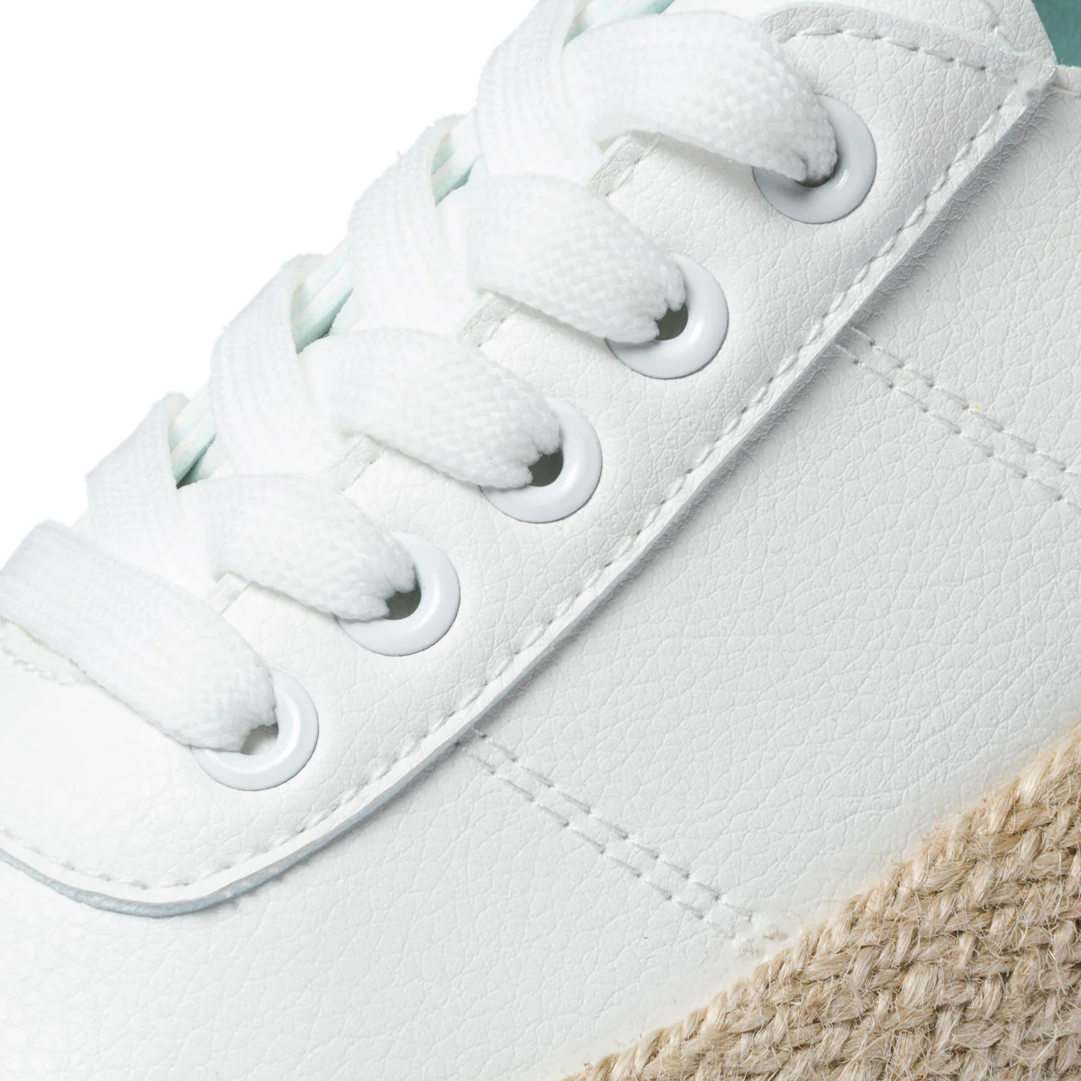 Sneakers bianche con suola in corda Lora Ferres - Image 6
