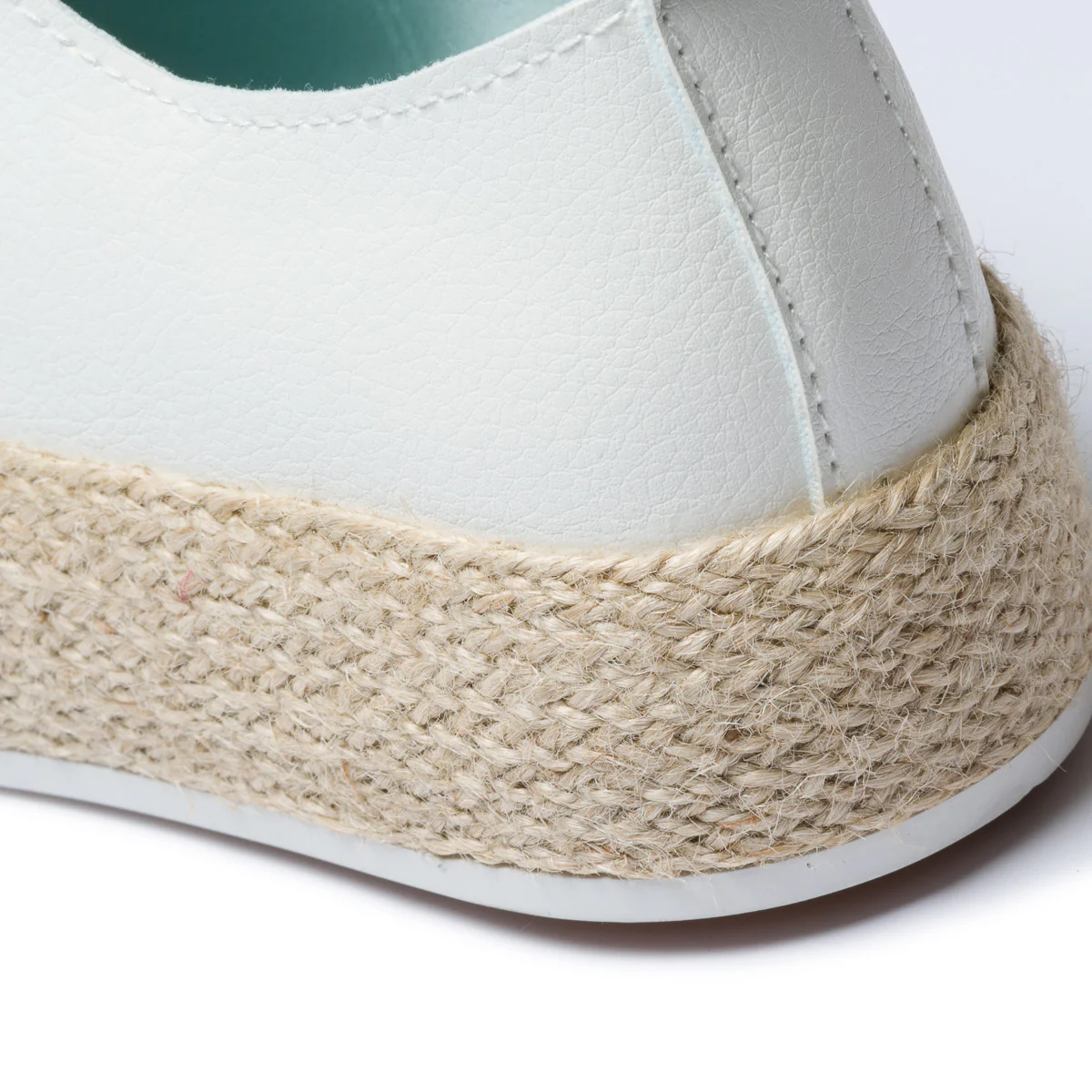 Sneakers bianche con suola in corda Lora Ferres - Image 7
