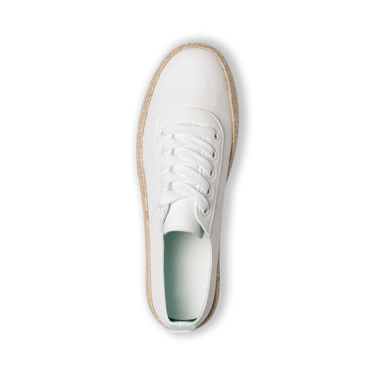Sneakers bianche con suola in corda Lora Ferres - Image 8
