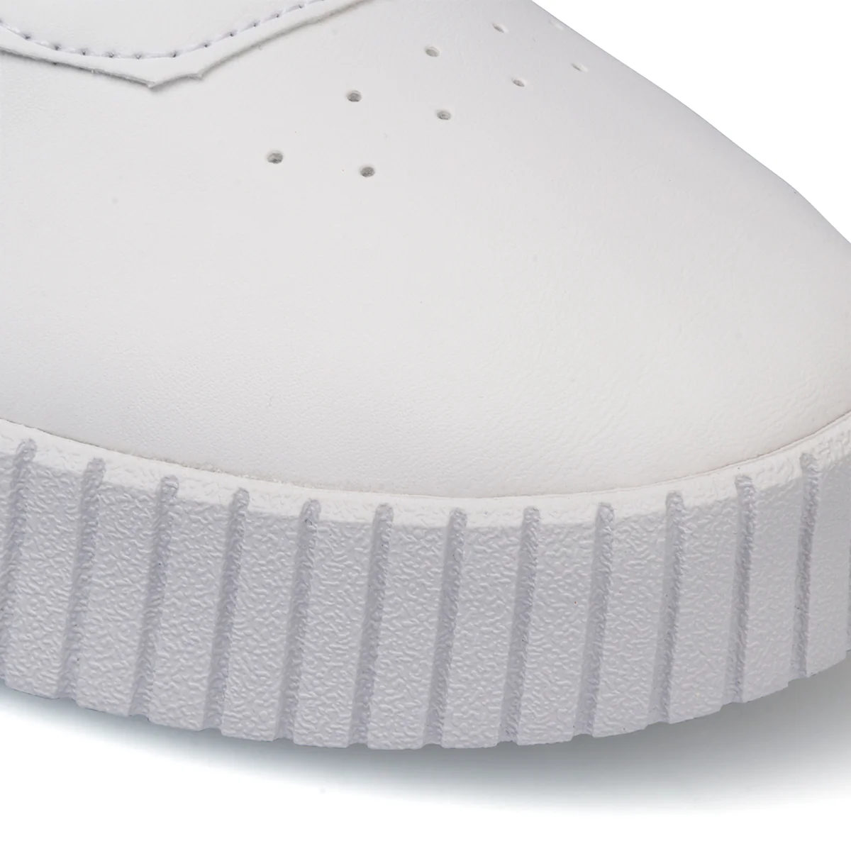 Sneakers bianche con suola platform Puma Carina 2.0 - Image 5