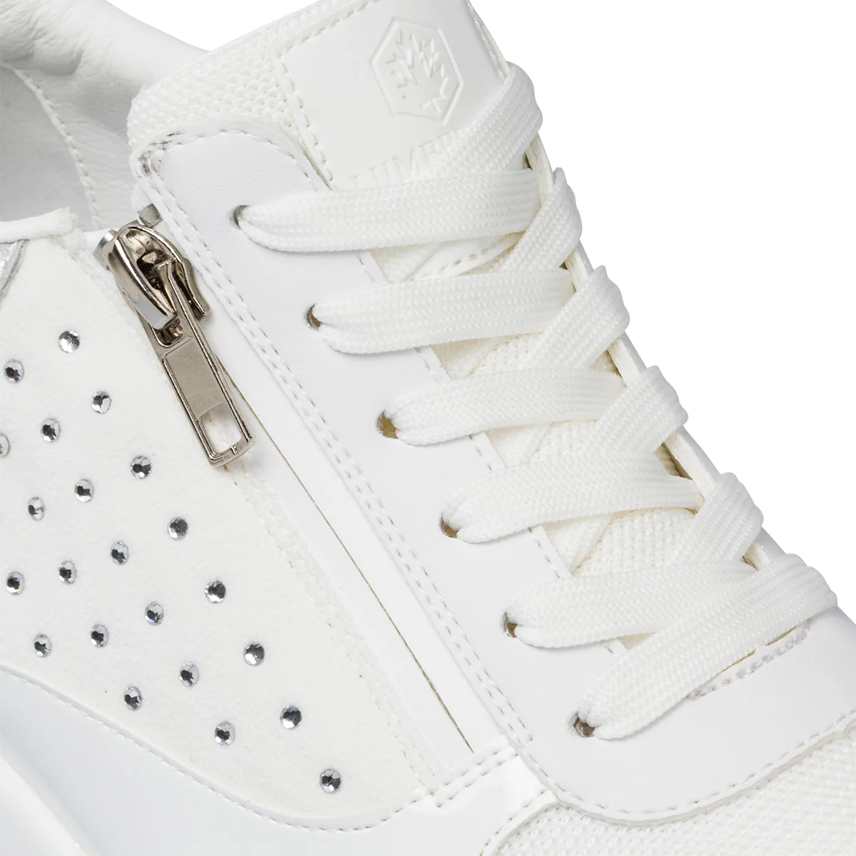 Sneakers bianche con zeppa da donna Lumberjack Kendal - Image 6