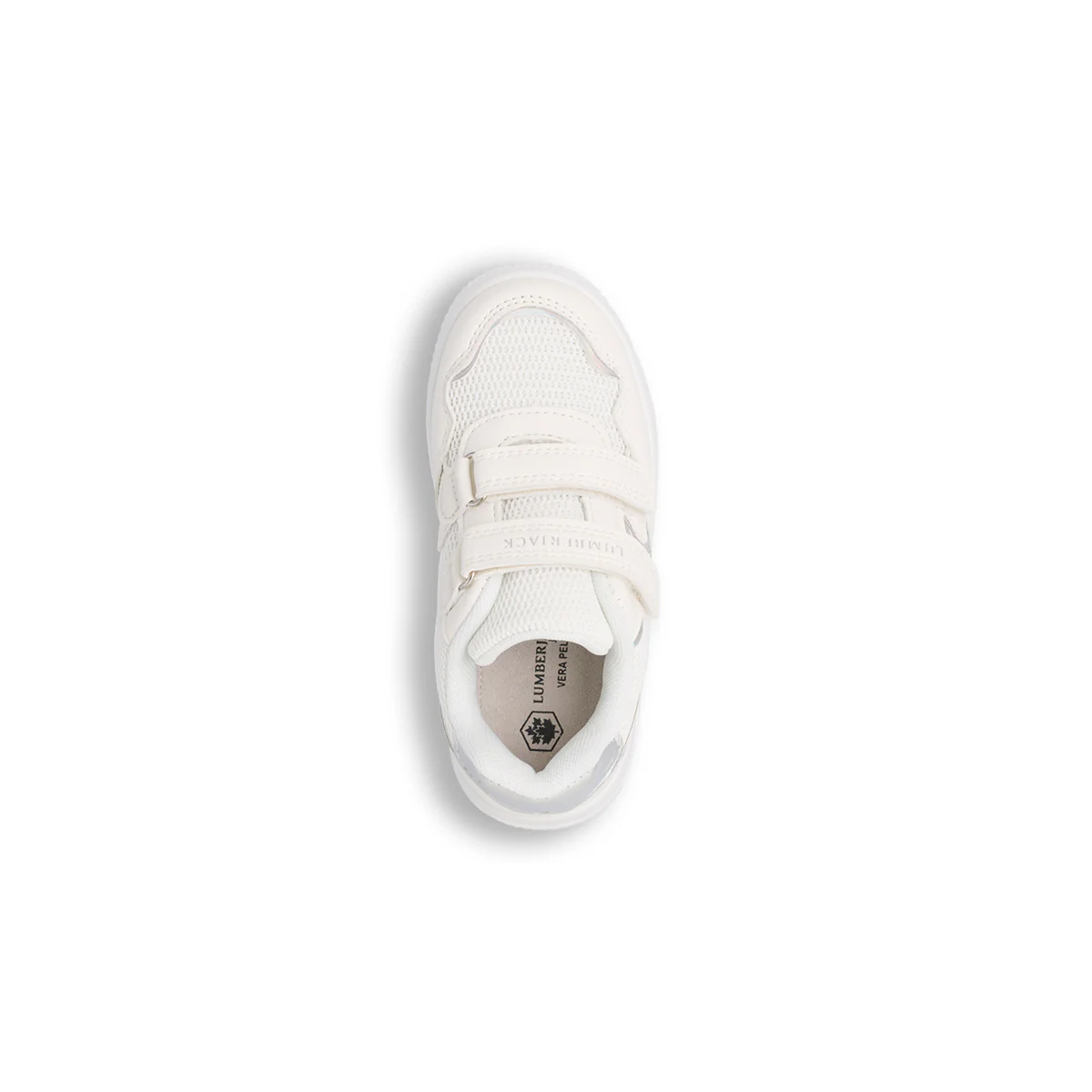 Sneakers Bianche da Bambina con chiusura a strappo Lumberjack - Image 5