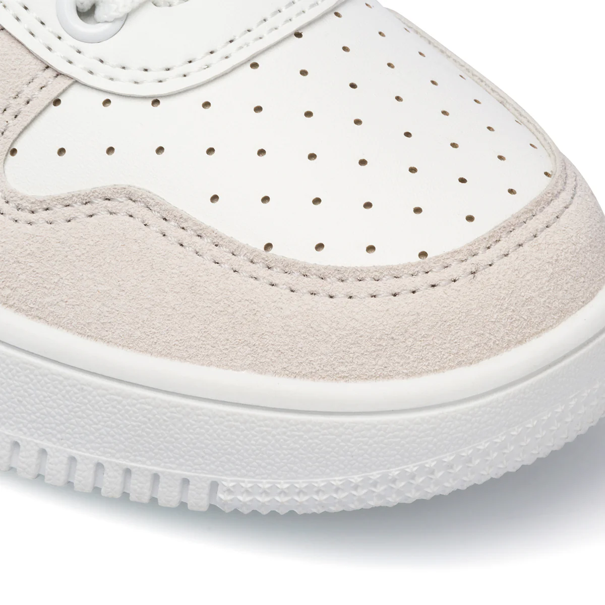Sneakers bianche da bambina con dettagli animalier 10 Baci - Image 5