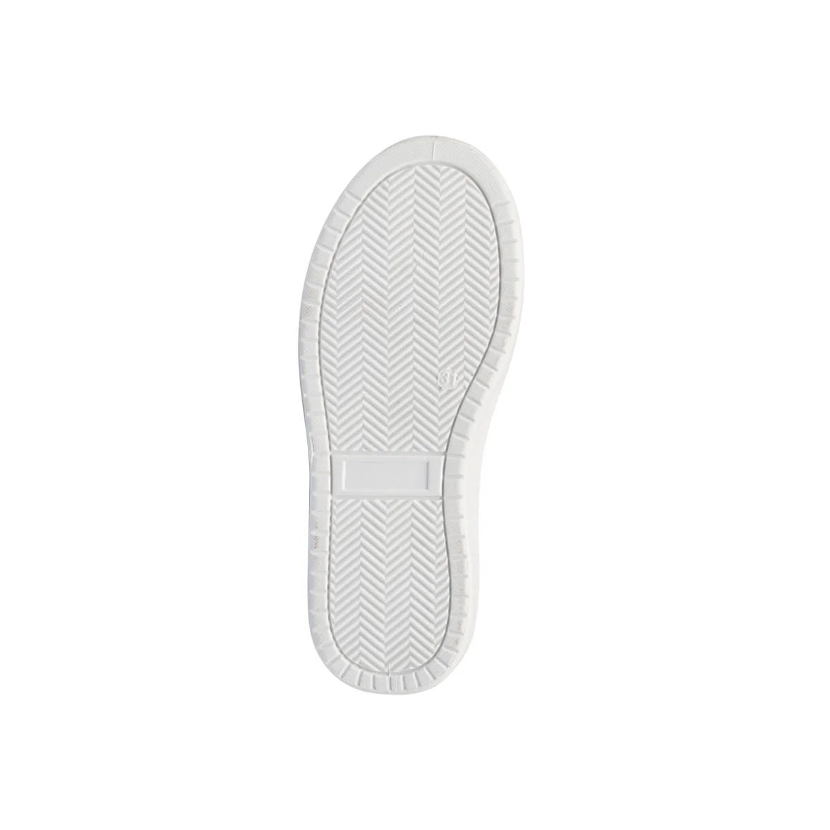 Sneakers bianche da bambina con dettaglio gioiello 10 Baci - Image 5