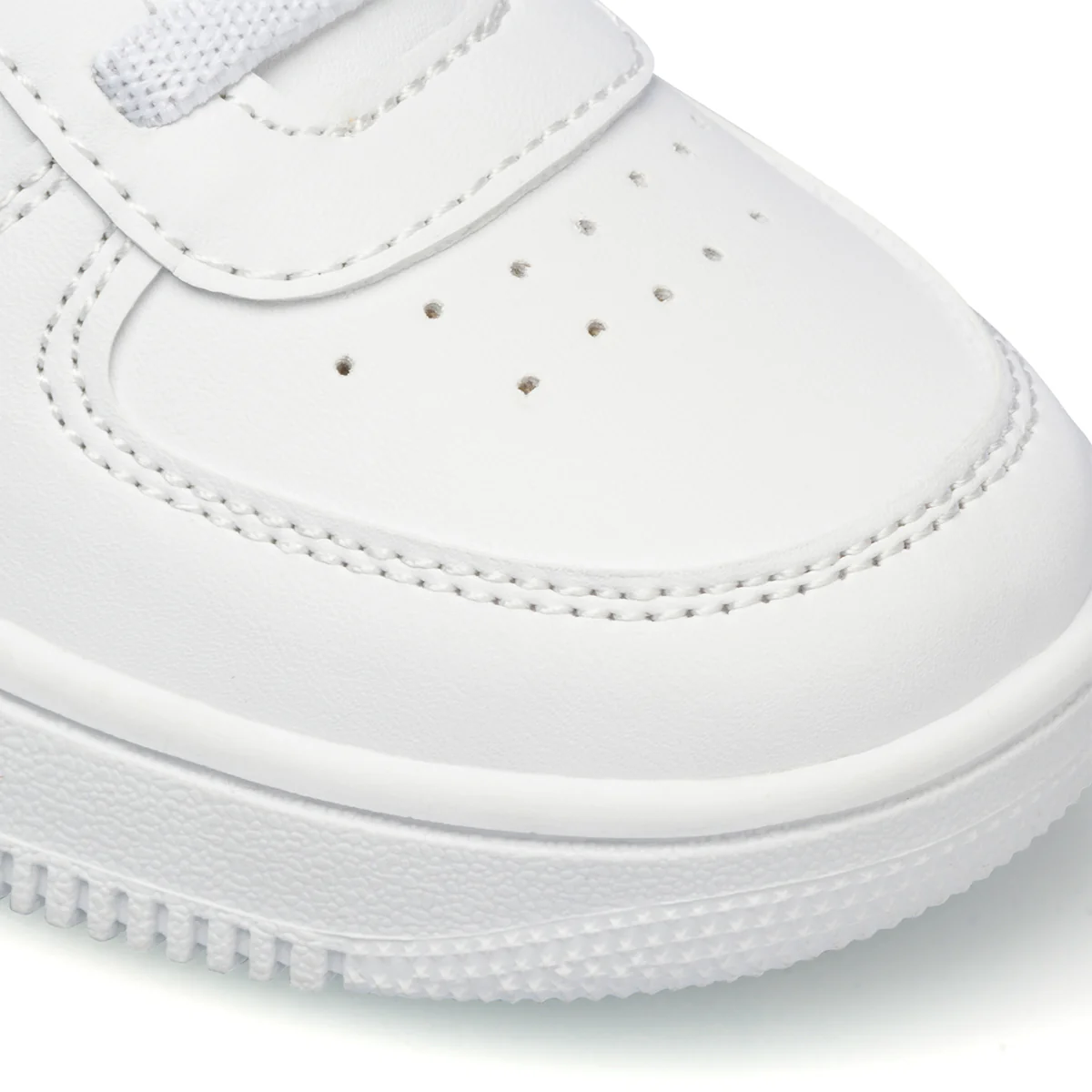 Sneakers bianche da bambina con dettaglio laminato Le scarpe di Alice - Image 5