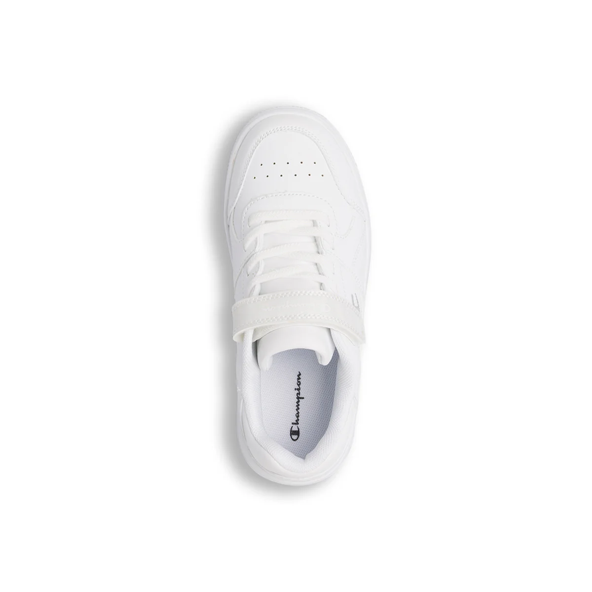 Sneakers bianche da Bambina con dettaglio logo laterale Champion Low G PS - Image 6