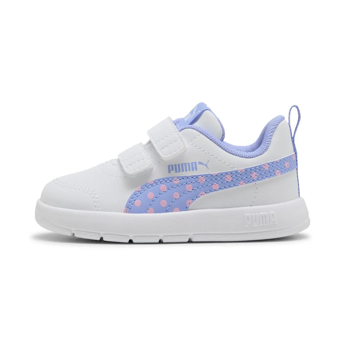 Sneakers Bianche da Bambina Primi Passi con dettagli lilla Puma - Image 3