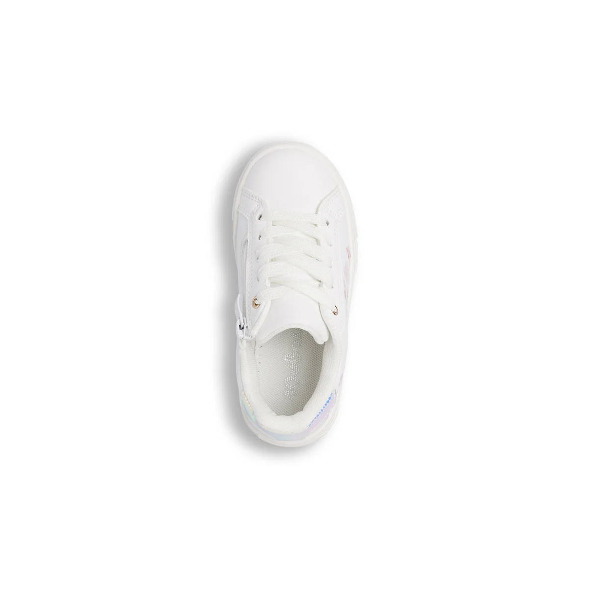 Sneakers bianche da Bambina con fantasia floreale Dieci Baci - Image 6