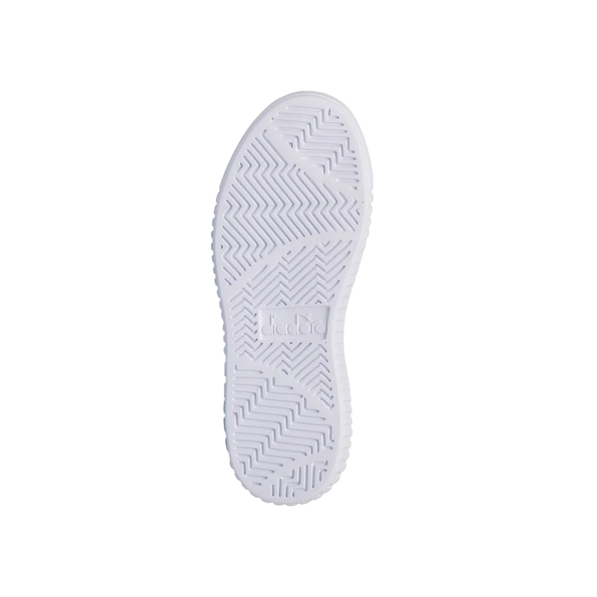 Sneakers bianche da bambina con logo arcobaleno Diadora Game Step Bloom PS - Image 4