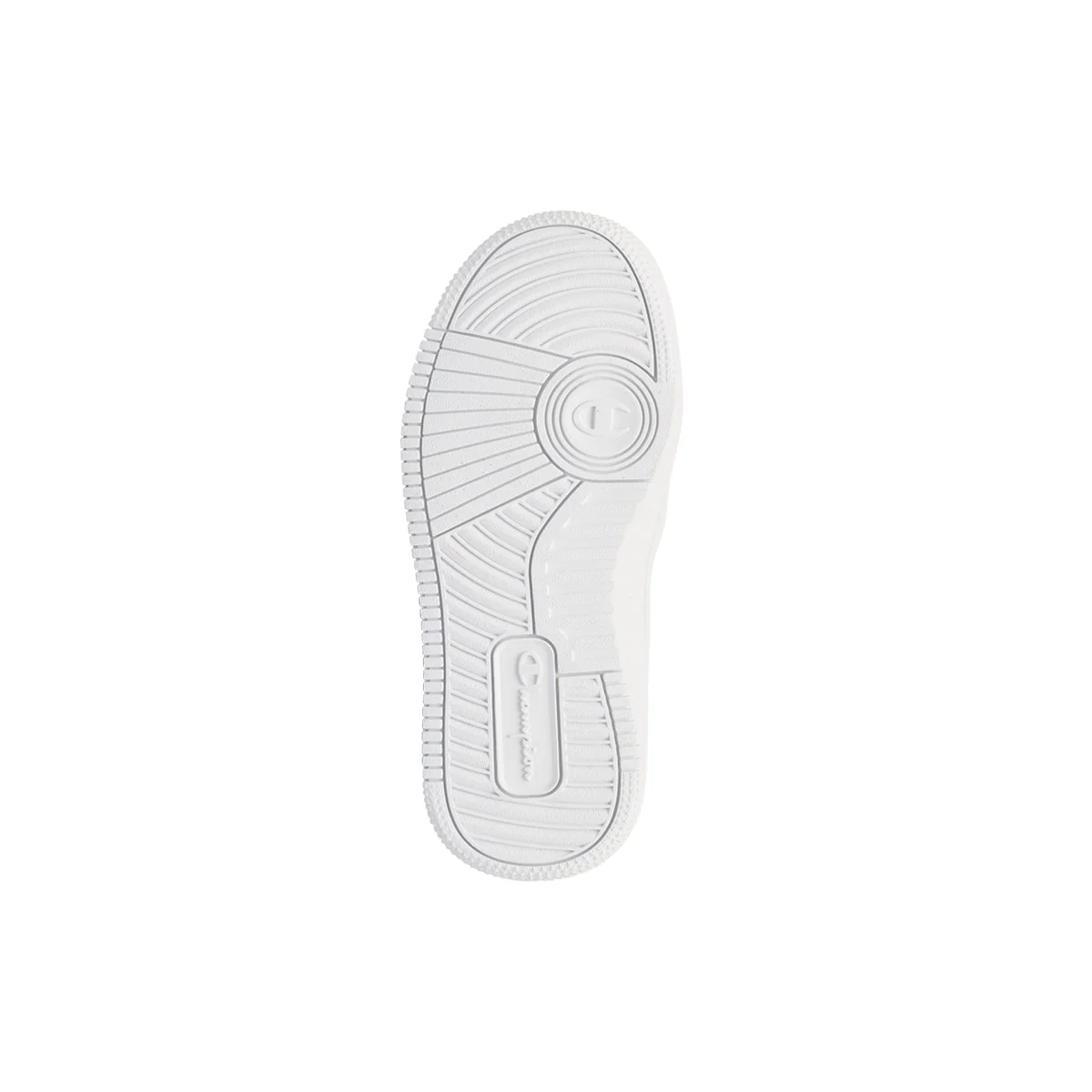 Sneakers bianche da bambina con logo glitterato Champion Rebound Low G Ps - Image 4