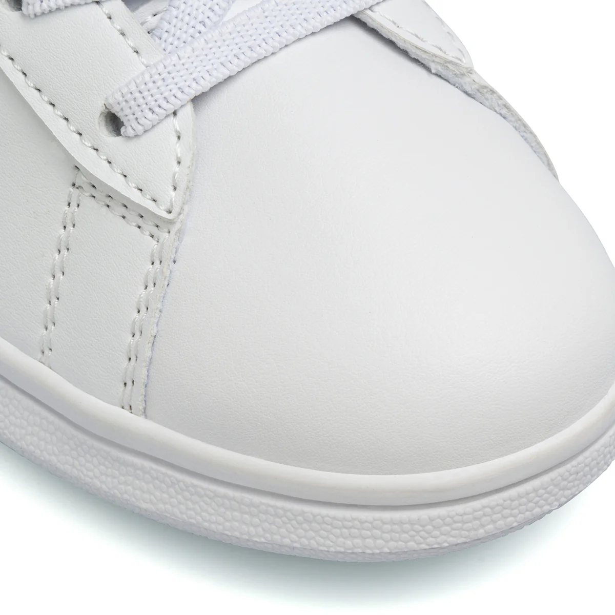 Sneakers bianche da bambina con logo laterale Champion Centre Court G PS - Image 5