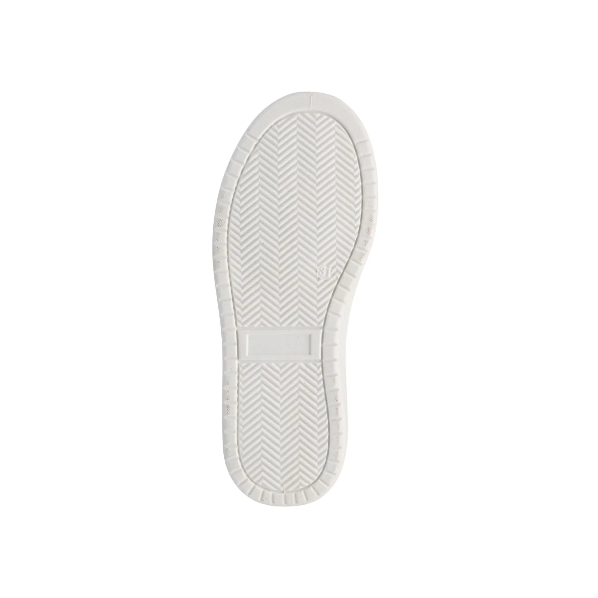 Sneakers bianche da bambina con piccole borchie e stampa a contrasto 10 Baci - Image 5