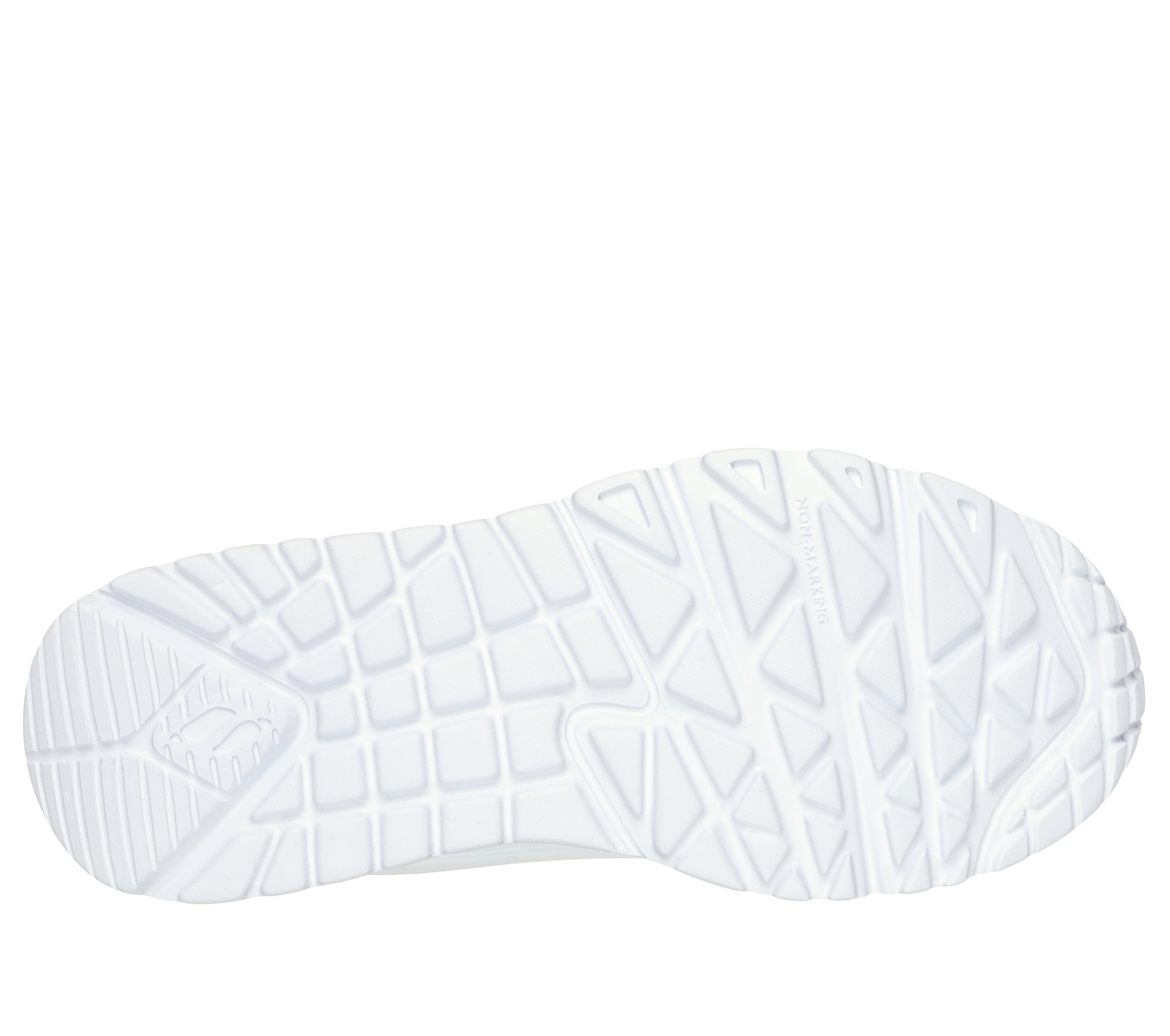 Sneakers bianche da bambina con soletta Memory Foam Skechers Uno Lite - Easy Zip - Image 4