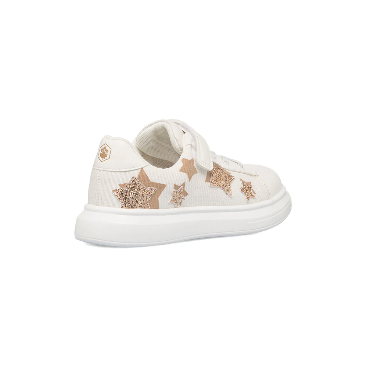 Sneakers bianche da bambina con stelline glitterate Lumberjack Chloe - Image 3