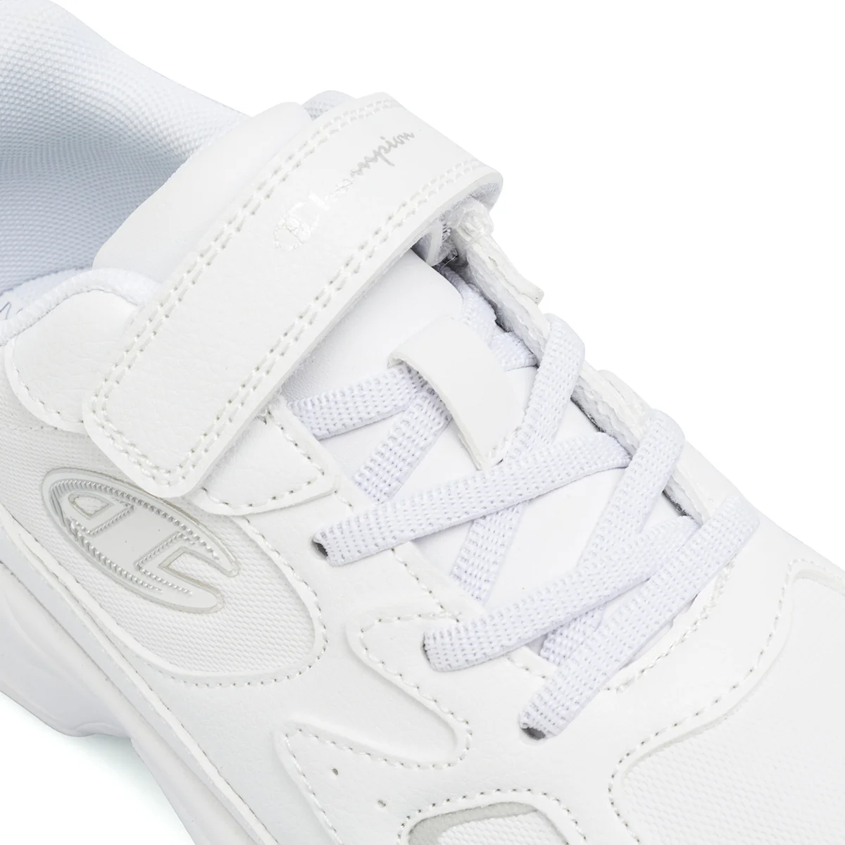 Sneakers bianche da Bambina con strappo in velcro Champion - Image 5