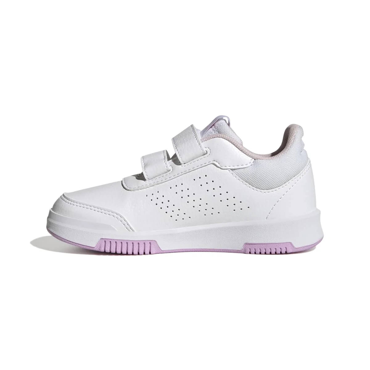 Sneakers bianche da bambina con strisce multicolore adidas Tensaur Sport 2.0 Cf K - Image 4