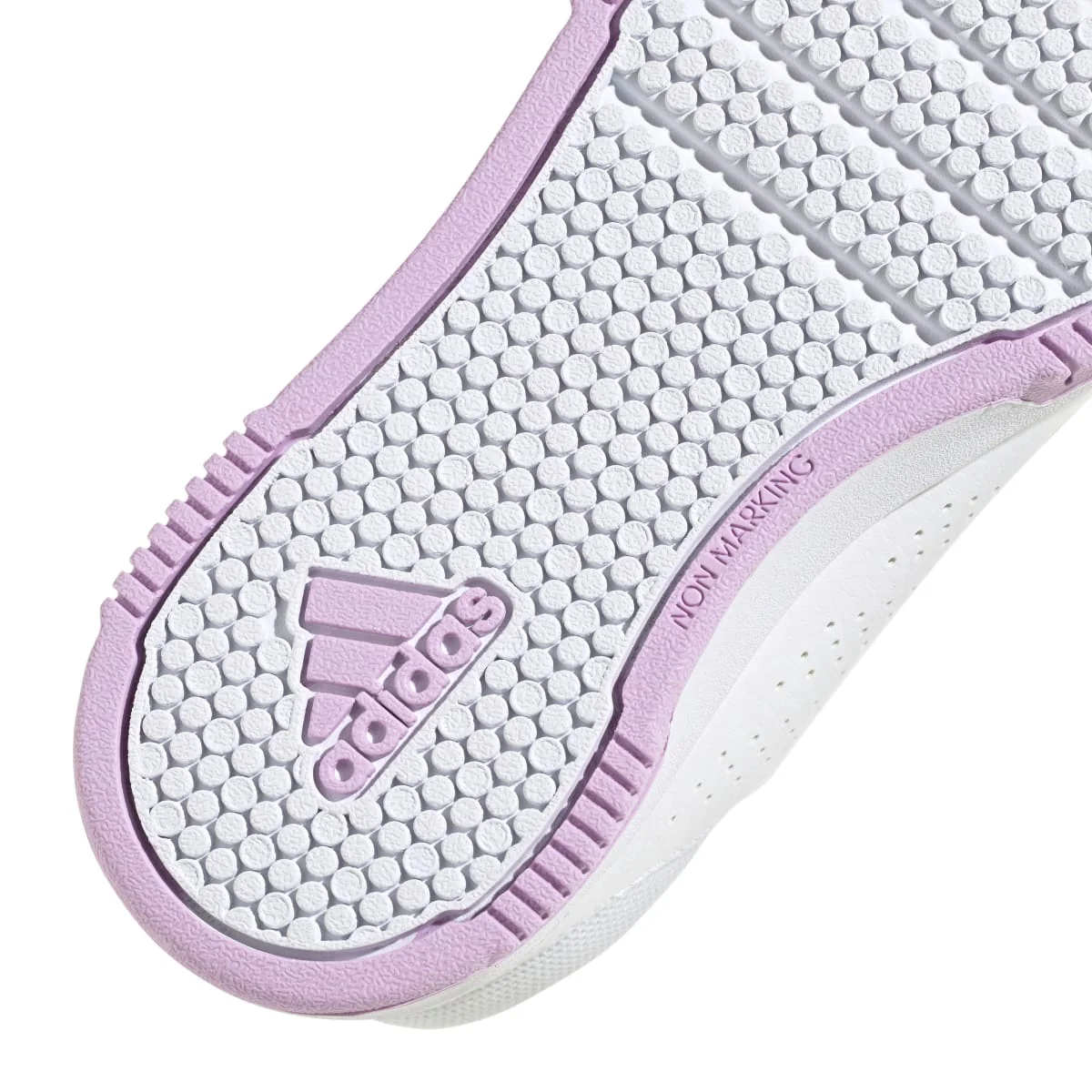 Sneakers bianche da bambina con strisce multicolore adidas Tensaur Sport 2.0 Cf K - Image 7