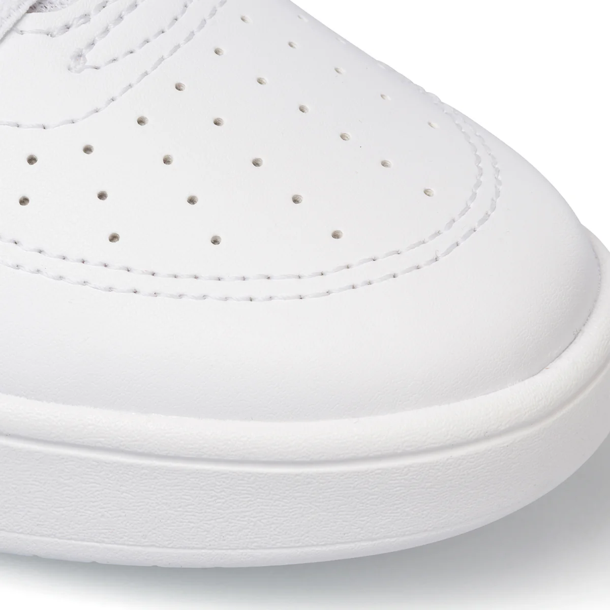 Sneakers bianche da bambina con striscia a contrasto Puma Rickie AC PS - Image 5