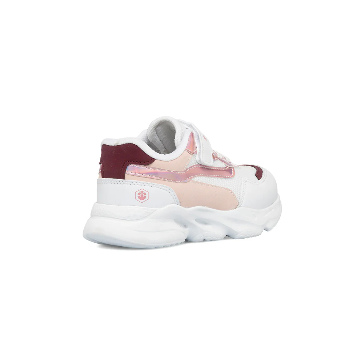 Sneakers bianche da bambina con suola chunky Lumberjack - Image 3
