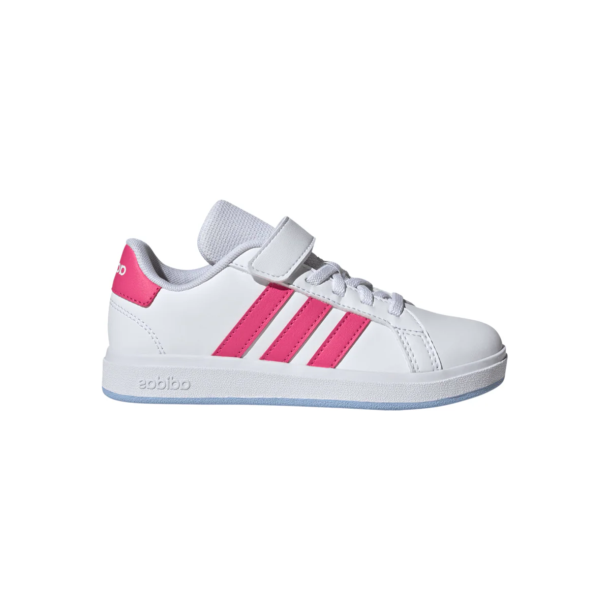 Sneakers bianche da Bambina e Ragazza con dettagli Rosa GRAND COURT 2.0 adidas