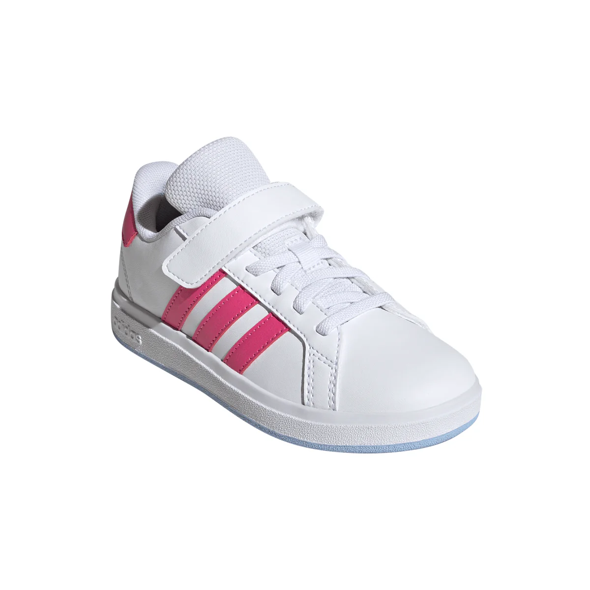 Sneakers bianche da Bambina e Ragazza con dettagli Rosa GRAND COURT 2.0 adidas - Image 2