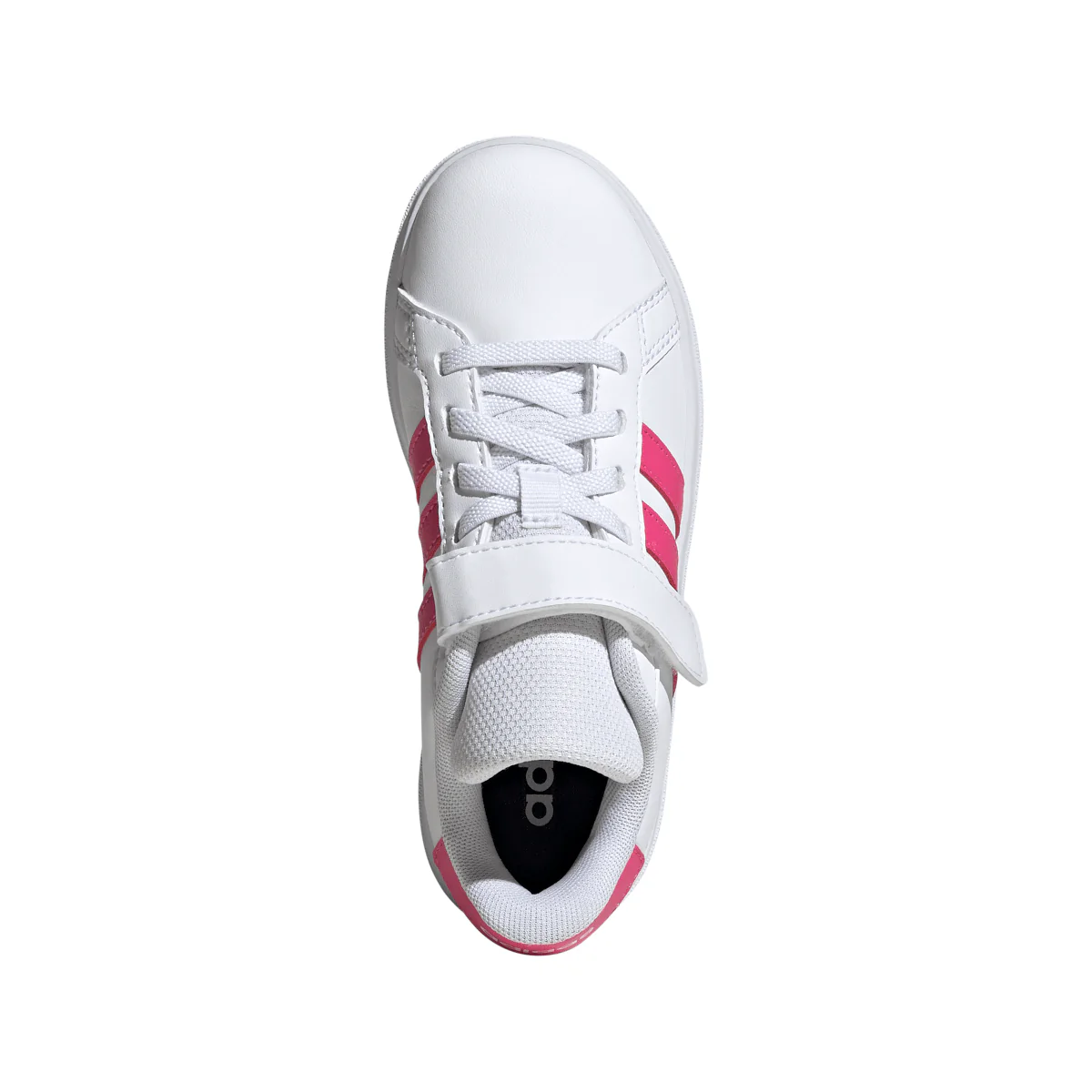 Sneakers bianche da Bambina e Ragazza con dettagli Rosa GRAND COURT 2.0 adidas - Image 6