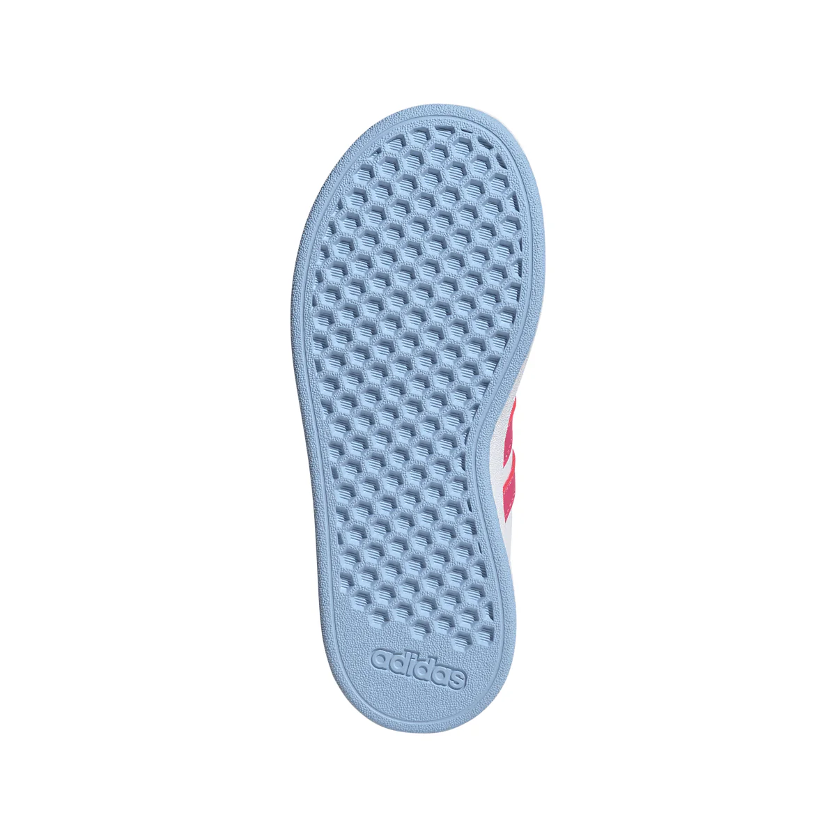 Sneakers bianche da Bambina e Ragazza con dettagli Rosa GRAND COURT 2.0 adidas - Image 7
